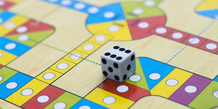 Ludo board game