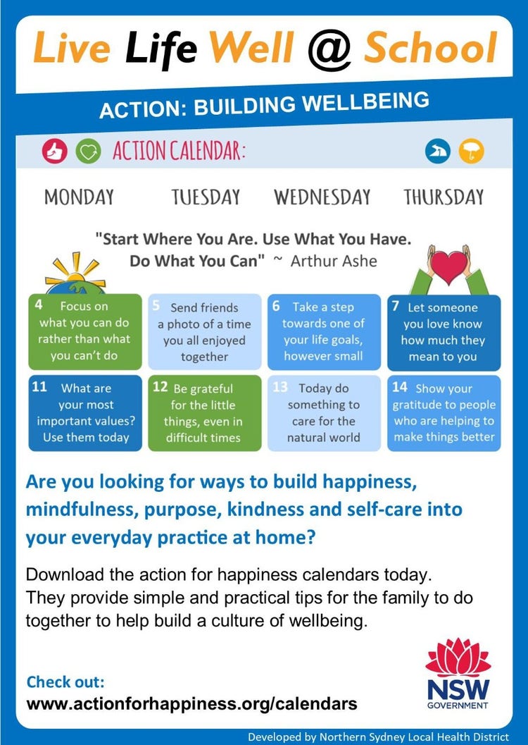 Live Life Well at School